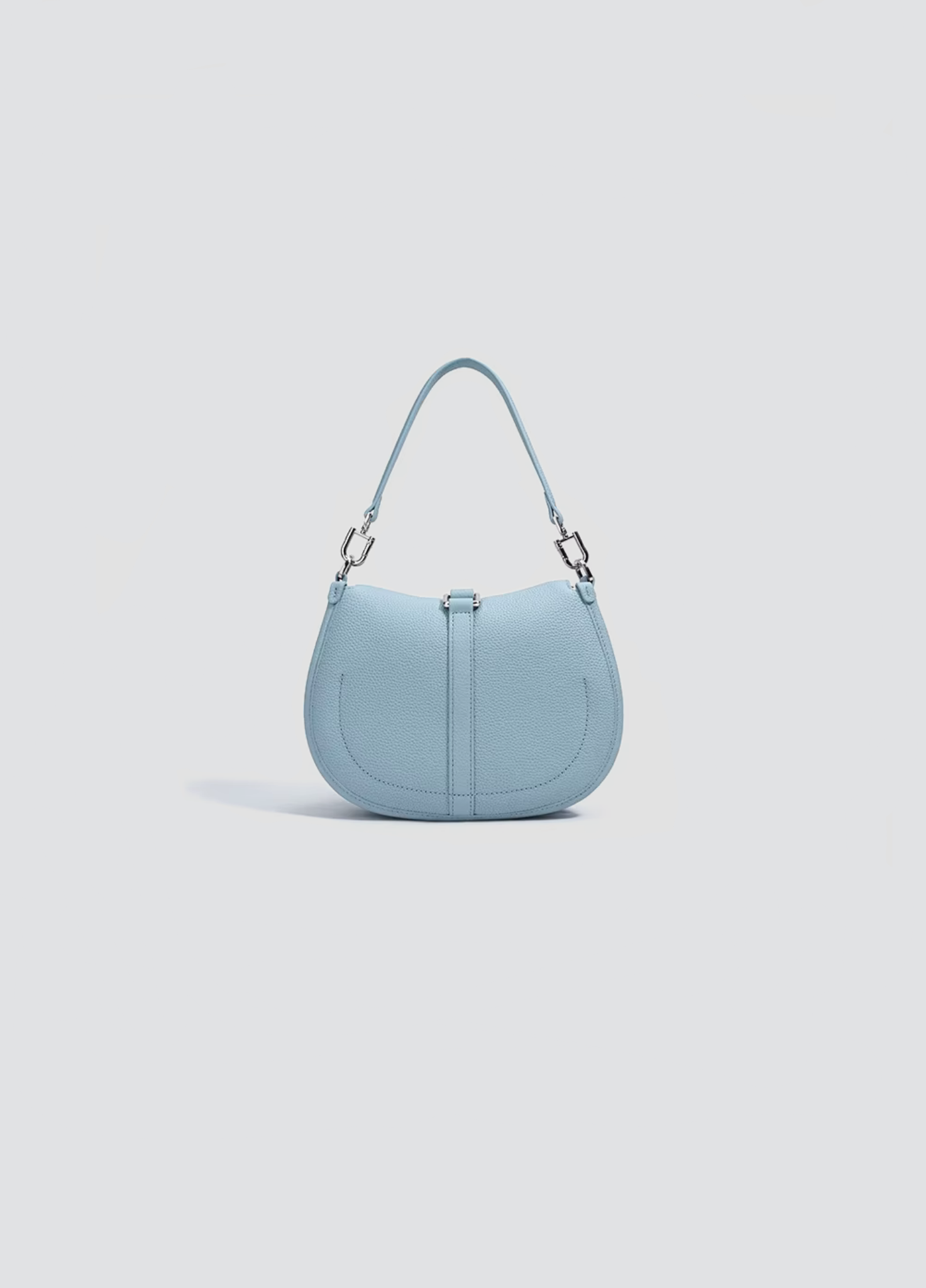 Glory Flap-Over Handbag In Pebbled Leather